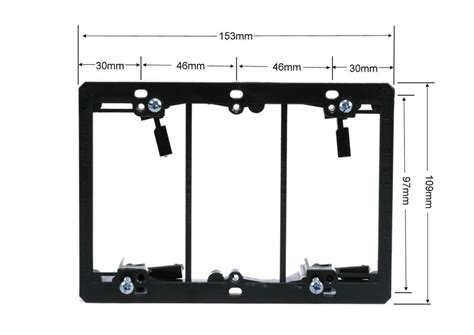 triple gang mounting brackets